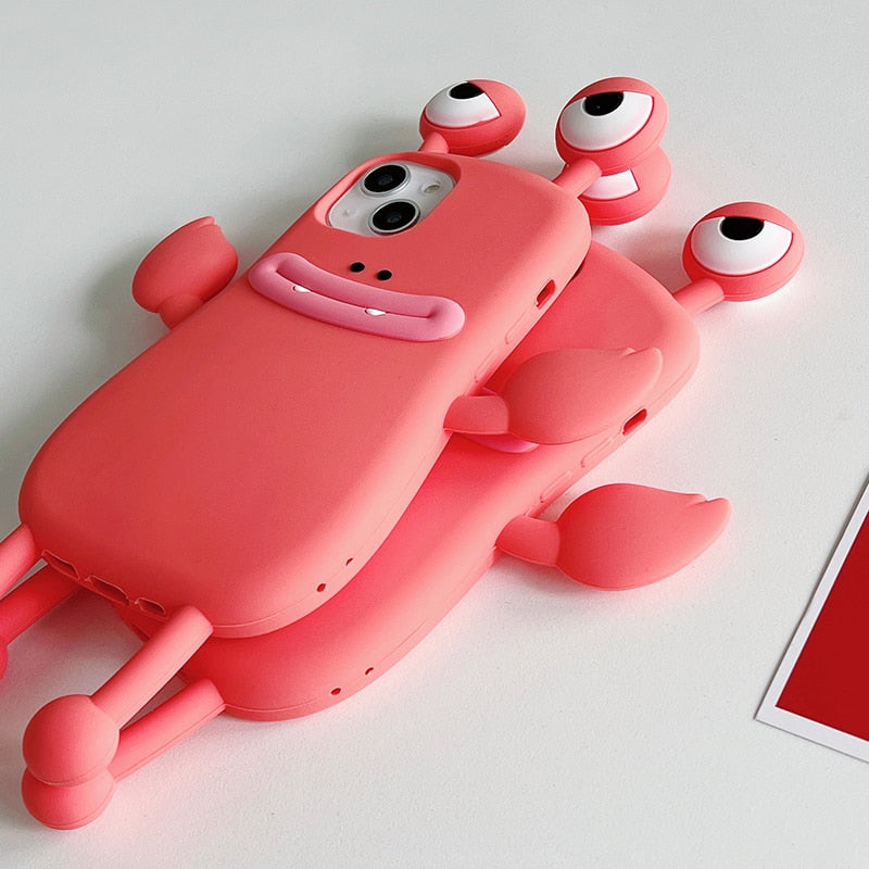 Angry Crab iPhone Case